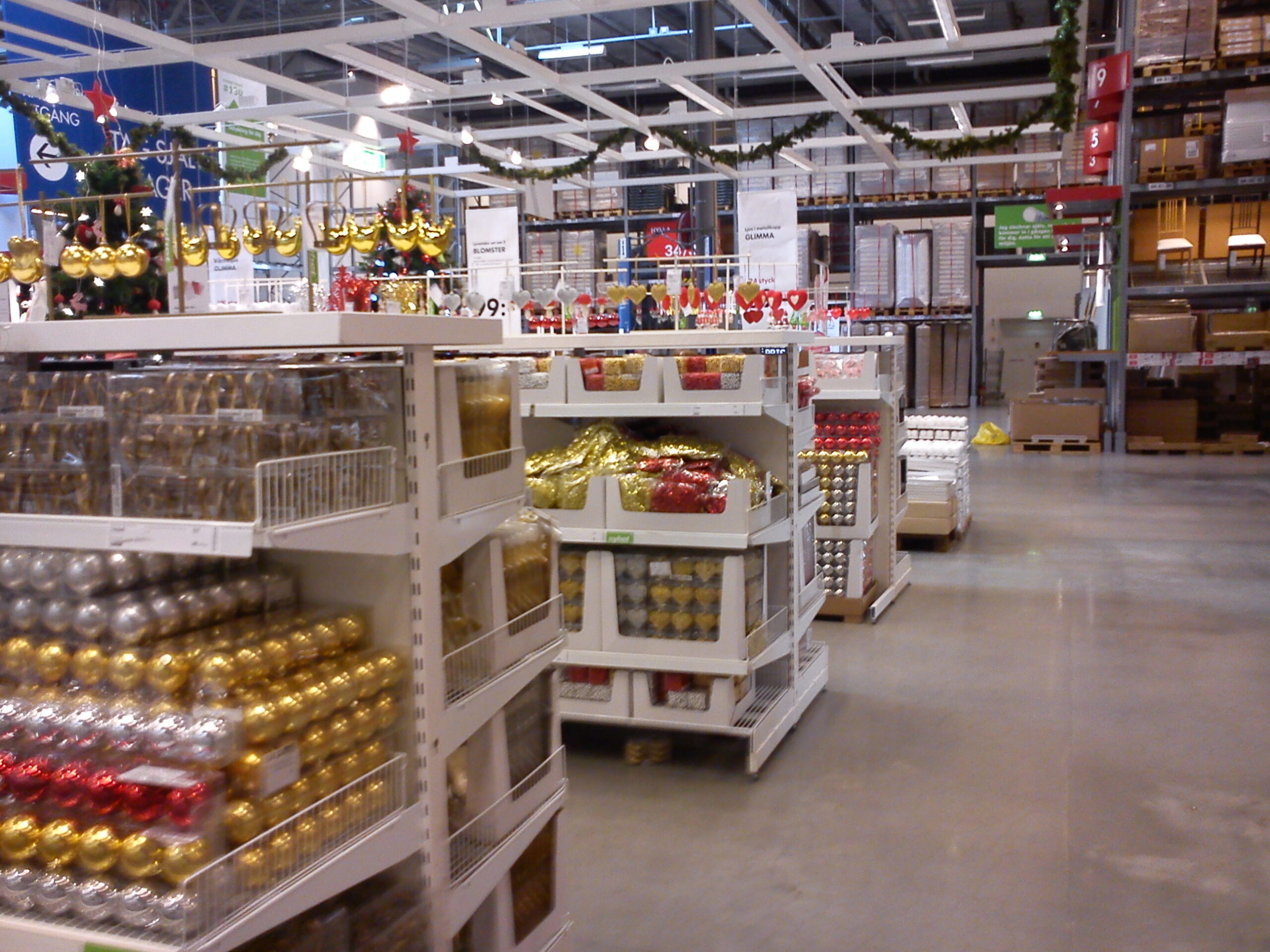 Julsaker på IKEA